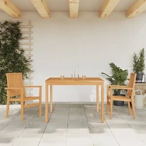 Garden Furniture –  3-delige Tuinset massief teakhout