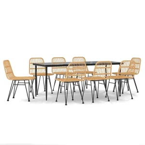 Eden Prairie  9-delige Tuinset poly rattan