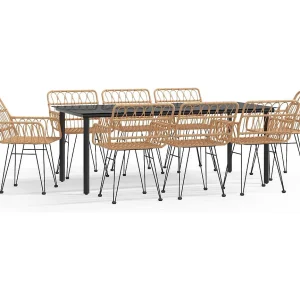 Francisca  9-delige Tuinset poly rattan