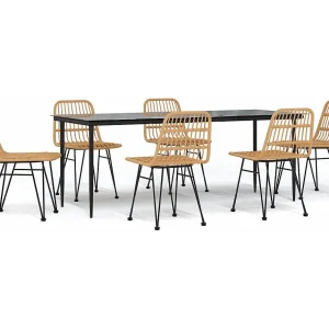 Eden Prairie  7-delige Tuinset poly rattan