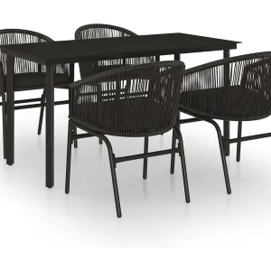 Florentin 5-delige Tuinset zwart Florentin 5-delige Tuinset zwart