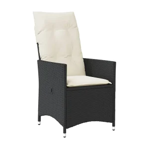 Elm Grove  7-delige Tuinset met kussens poly rattan zwart