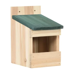 Garden Furniture –  Vogelhuisjes 4 st 12x16x20 cm vurenhout