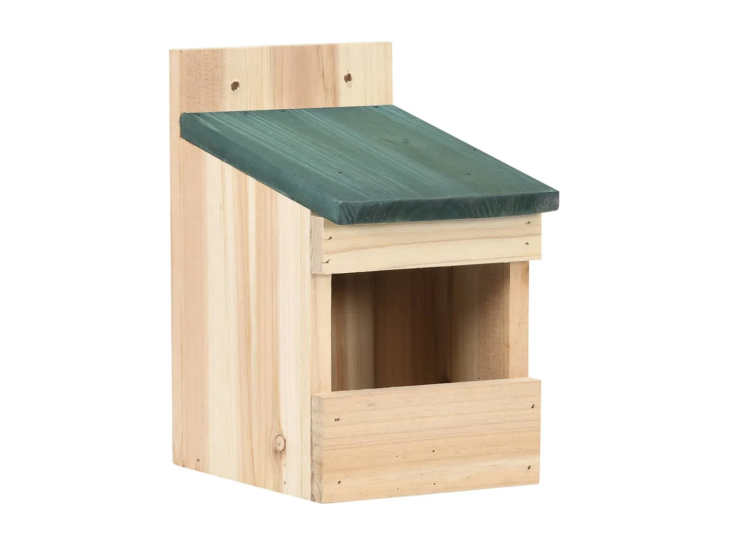 Garden Furniture - Vogelhuisjes 4 st 12x16x20 cm vurenhout