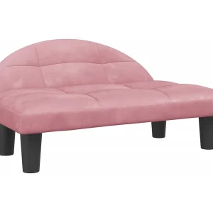 Fort Morgan Hondenmand 70x52x30 cm fluweel roze Fort Morgan Hondenmand 70x52x30 cm fluweel roze