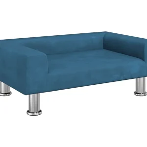 East Providence Hondenmand 70x45x26,5 cm fluweel blauw East Providence Hondenmand 70x45x26,5 cm fluweel blauw