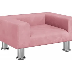 East Providence  Hondenmand 50x40x26,5 cm fluweel roze