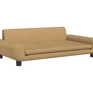 Fien Hondenmand 100x54x33 cm fluweel bruin Fien Hondenmand 100x54x33 cm fluweel bruin