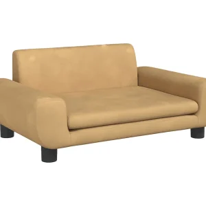 Fien Hondenmand 70x45x33 cm fluweel bruin Fien Hondenmand 70x45x33 cm fluweel bruin