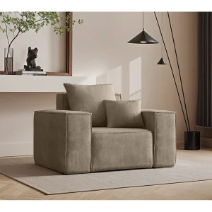 ELLA fauteuil, Noel stof, beige ELLA fauteuil, Noel stof, beige