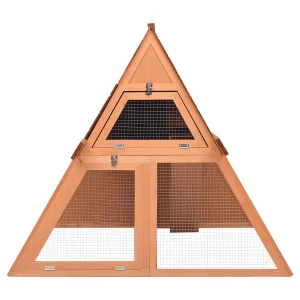 Garden Furniture –  Konijnenhok 152x127x109,5 cm massief vurenhout