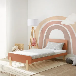Eenpersoonsbed 90×200 cm rood Eenpersoonsbed 90×200 cm rood