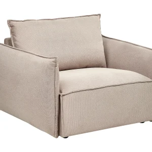 Fauteuil KUNES Taupe Fauteuil KUNES Taupe