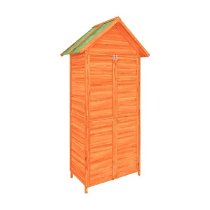 Fontana Tuinschuur 89×52,5×175 cm massief grenenhout bruin Fontana Tuinschuur 89×52,5×175 cm massief grenenhout bruin