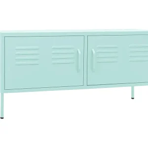 Drøbak  Tv-meubel 105x35x50 cm staal mintkleurig