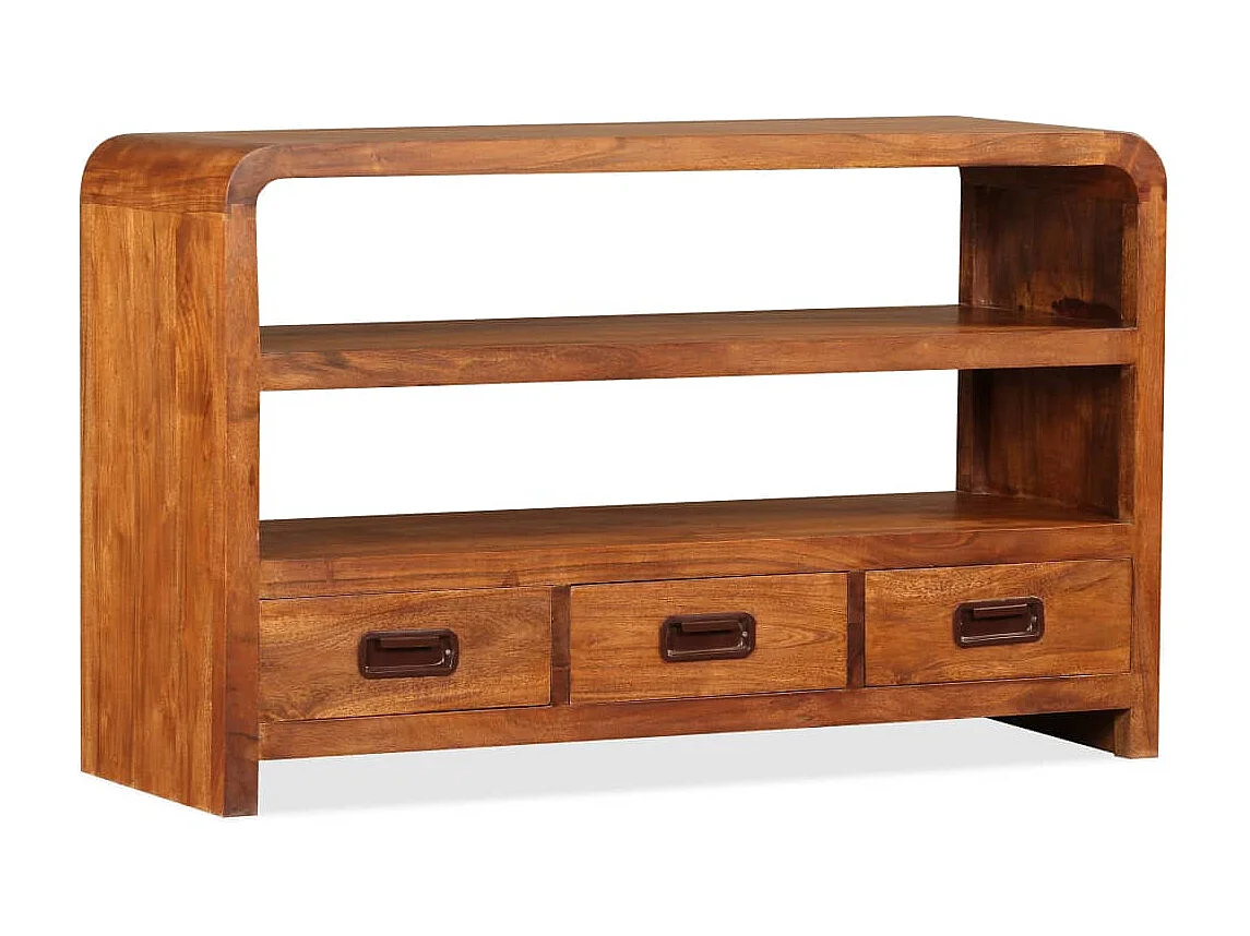 Garden Furniture - Tv-meubel 90x30x55 cm massief acaciahout