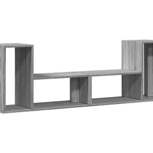 Dunmore Tv-meubelen 2 st 75x30x50 cm bewerkt hout grijs sonoma eiken Dunmore Tv-meubelen 2 st 75x30x50 cm bewerkt hout grijs sonoma eiken