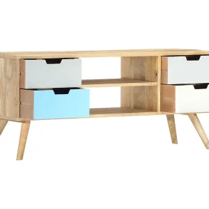 Garden Furniture –  Tv-meubel 110x35x48 cm massief mangohout