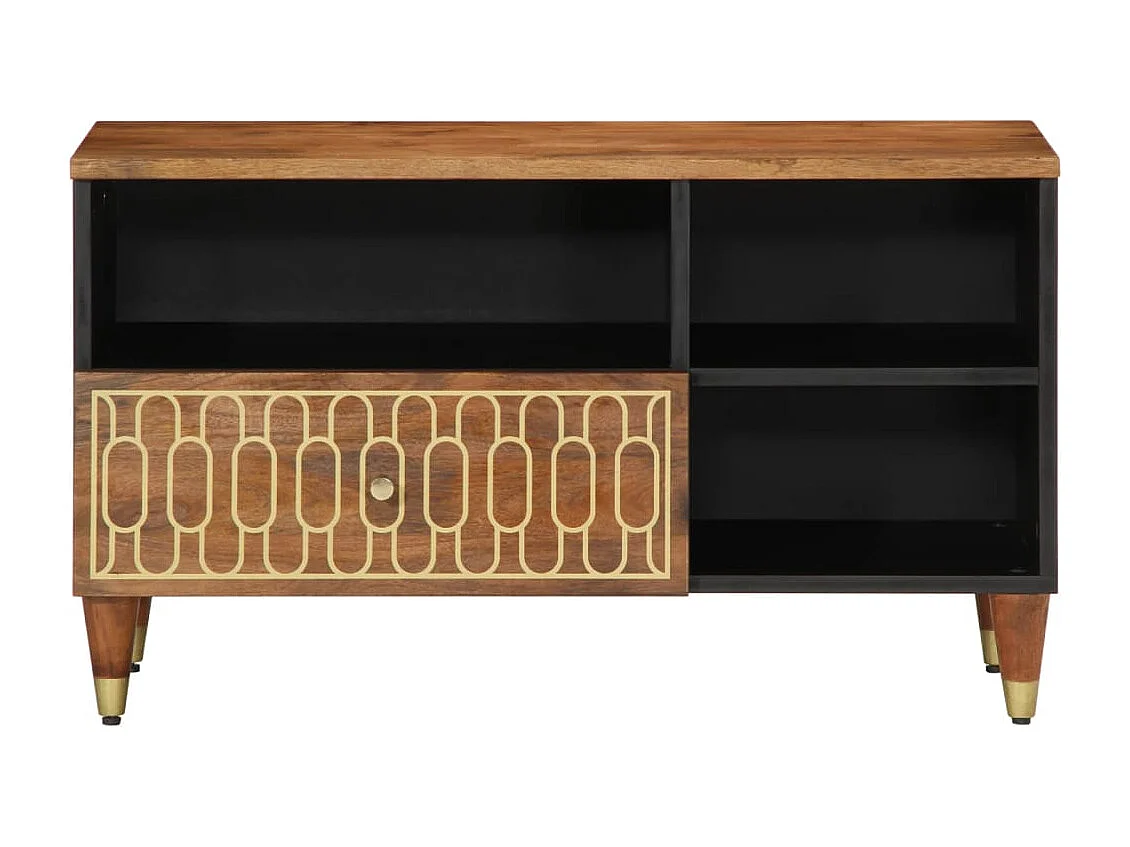 Garden Furniture - Tv-meubel 80x33x46 cm massief mangohout