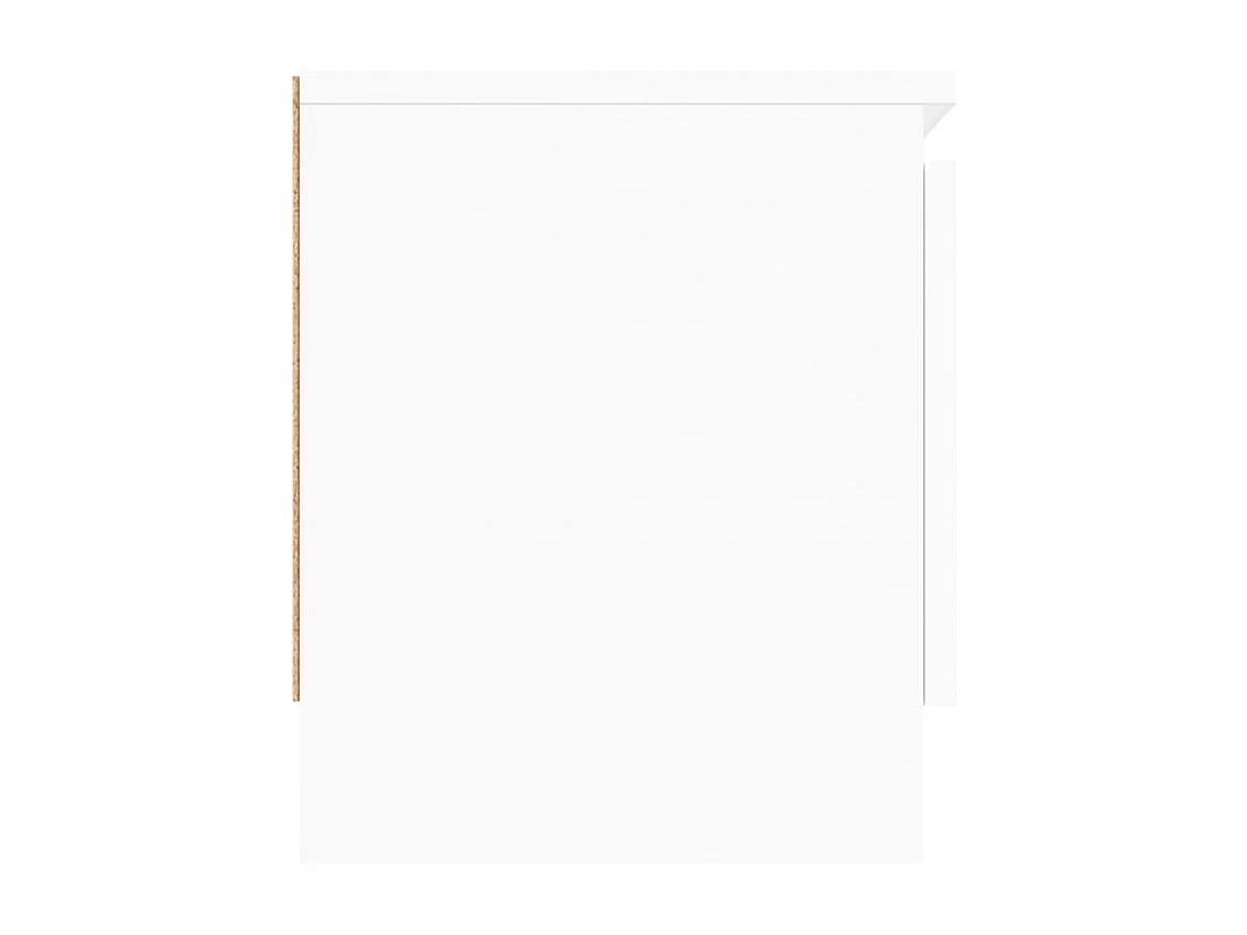 Eugene Tv-meubel met deur 102x30x36 cm wit