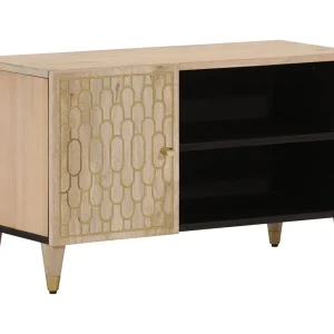 Garden Furniture – Tv-meubel 80x31x46 cm massief mangohout Garden Furniture – Tv-meubel 80x31x46 cm massief mangohout