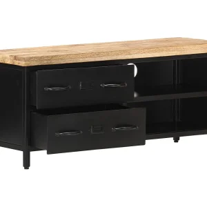 Garden Furniture –  Tv-meubel 90x30x41 cm ruw mangohout