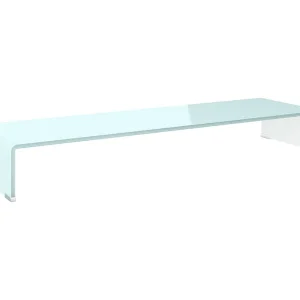 Fall River  TV-meubel/monitorverhoger 100x30x13 cm glas groen