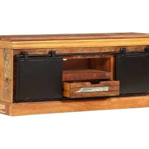 Garden Furniture –  Tv-meubel 110x30x45 cm massief gerecycled hout