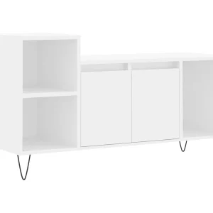 Erinor Tv-meubel 100x35x55 cm bewerkt hout wit Erinor Tv-meubel 100x35x55 cm bewerkt hout wit