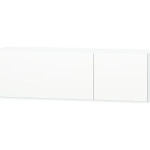François-Gérard-Luc Tv-meubel 120x40x34 cm bewerkt hout hoogglans wit François-Gérard-Luc Tv-meubel 120x40x34 cm bewerkt hout hoogglans wit