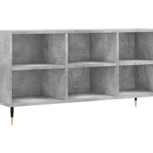 Farmington Hills Tv-meubel 103,5x30x50 cm bewerkt hout betongrijs Farmington Hills Tv-meubel 103,5x30x50 cm bewerkt hout betongrijs