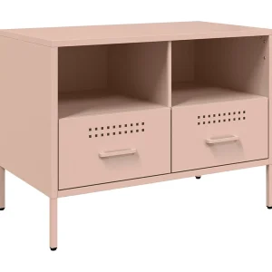 Dundrum Tv-meubel 68x39x50,5 cm staal roze Dundrum Tv-meubel 68x39x50,5 cm staal roze