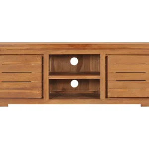 Garden Furniture –  Tv-meubel 110x30x40 cm massief teakhout