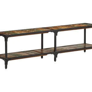 Faenora  Tv-meubel 150x30x41 cm massief gerecycled hout
