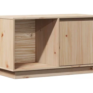François-Paul Tv-meubel 74x35x44 cm massief grenenhout François-Paul Tv-meubel 74x35x44 cm massief grenenhout