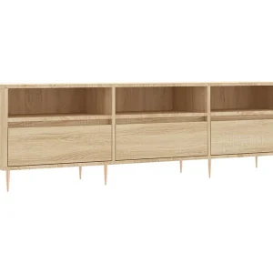 Galax Tv-meubel 150x30x44,5 cm bewerkt hout sonoma eikenkleurig Galax Tv-meubel 150x30x44,5 cm bewerkt hout sonoma eikenkleurig