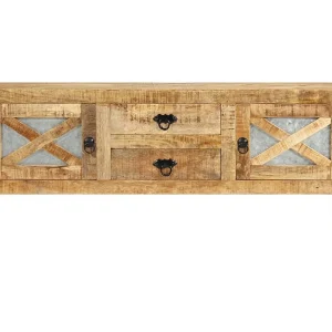 Garden Furniture –  Tv-meubel 110x30x45 cm ruw mangohout