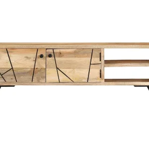 Garden Furniture –  Tv-meubel 110x30x40 cm massief mangohout