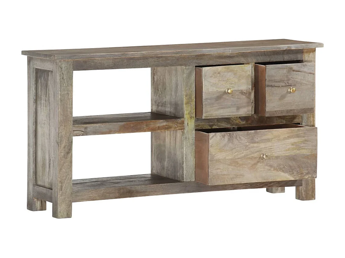 Garden Furniture - Tv-meubel 100x30x55 cm massief mangohout