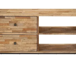 Garden Furniture –  Tv-meubel 90x30x55 cm gerecycled teakhout