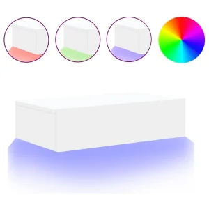 Felizia Tv-meubel met LED-verlichting 60x35x15,5 cm wit Felizia Tv-meubel met LED-verlichting 60x35x15,5 cm wit