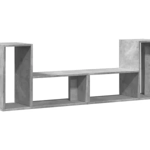 Dunmore Tv-meubelen 2 st 75x30x50 cm bewerkt hout betongrijs Dunmore Tv-meubelen 2 st 75x30x50 cm bewerkt hout betongrijs