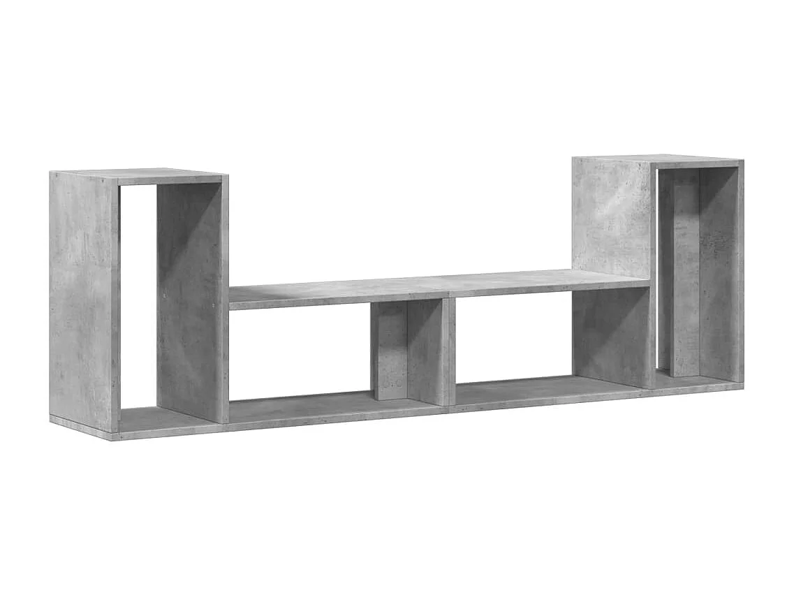 Dunmore Tv-meubelen 2 st 75x30x50 cm bewerkt hout betongrijs