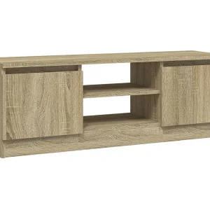 Eugene  Tv-meubel met deur 102x30x36 cm sonoma eikenkleurig