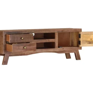 Garden Furniture –  Tv-meubel 110x30x40 cm ruw mangohout