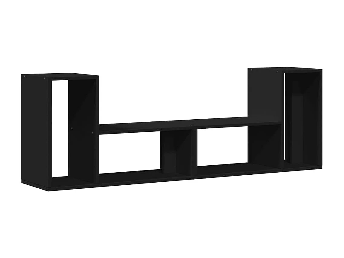 Dunmore Tv-meubelen 2 st 75x30x50 cm bewerkt hout zwart