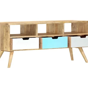 Garden Furniture –  Tv-meubel 110x35x48 cm massief mangohout