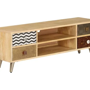 Garden Furniture –  Tv-meubel 120x30x40 cm massief mangohout