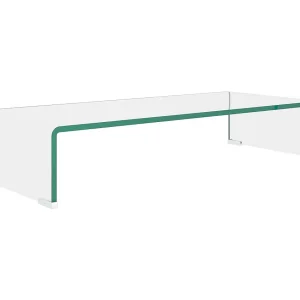 Fall River Tv-meubel/monitorverhoger transparant 70x30x13 cm glas Fall River Tv-meubel/monitorverhoger transparant 70x30x13 cm glas