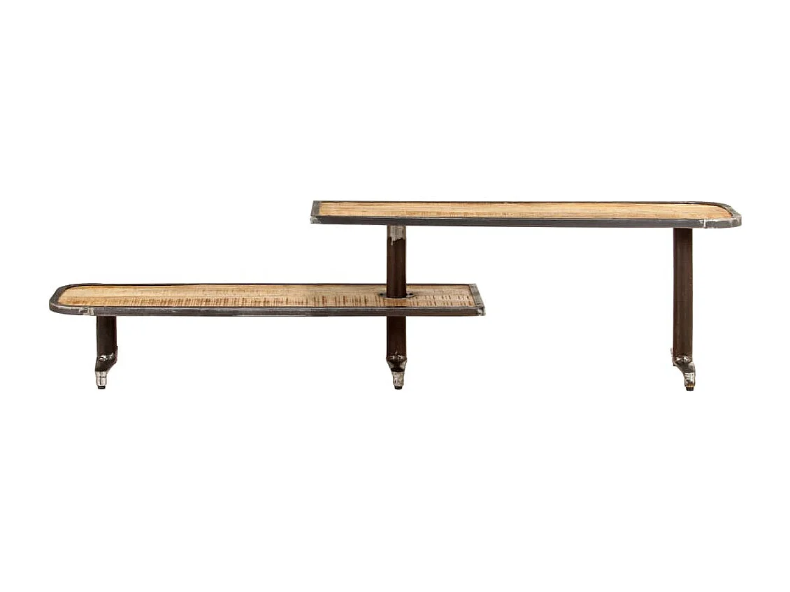 Garden Furniture - Tv-meubel 160x30x40 cm massief mangohout
